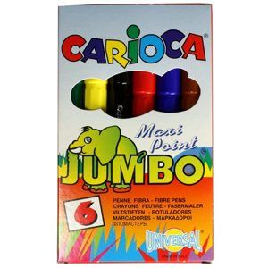 Carioca Popisovač  Jumbo - 6 barev