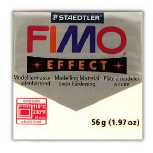 Modelovací hmota FIMO soft 57 g - 014 barva transparentní bílá