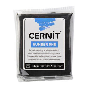 CERNIT Modelovací hmota 56 g - černá