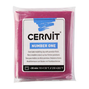 CERNIT Modelovací hmota 56 g - bordó