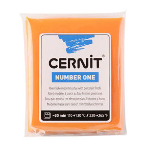 CERNIT Modelovací hmota 56 g - oranžová