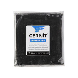 CERNIT Modelovací hmota 250 g - černá