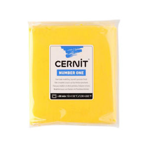 CERNIT Modelovací hmota 250 g - žlutá