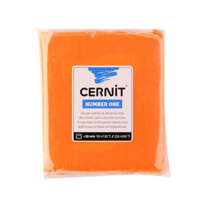CERNIT Modelovací hmota 250 g - oranžová