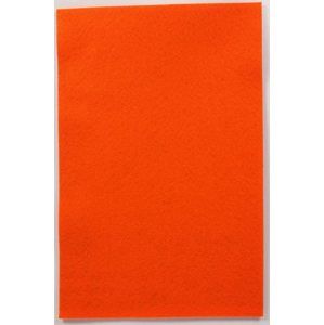 Dekorační filc 150 g/m2 - barva oranžová