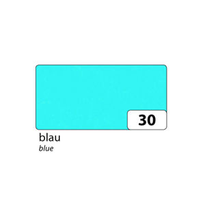 Hedvábný papír 50 × 70 cm, 20 g, 5 listů - barva modrá