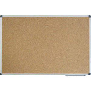 Tabule korková v hliníkovém rámu - Cork Board 90×120 cm