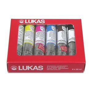 Sada olejových barev LUKAS Studio - 6 x 20 ml