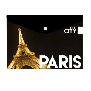 Karton PP Desky s drukem A4 - GEO CITY Paříž