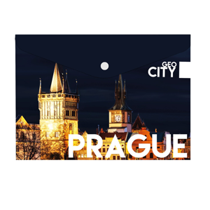 Karton PP Desky s drukem A4 - GEO CITY Praha