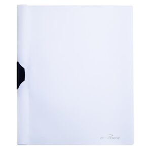 Spisové desky CONCORDE A4 PP s bočním klipem - bílé