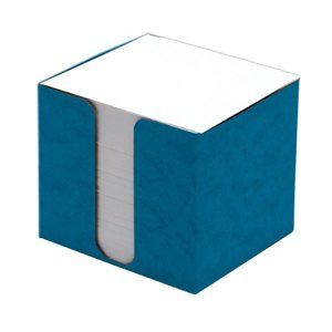 CAESAR OFFICE Špalíček nelepený 8,5x8,5x8 v krabičce - modrá