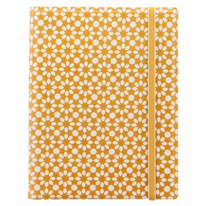 Filofax Notebook Impressions poznámkový blok A5 - žlutá/bílá