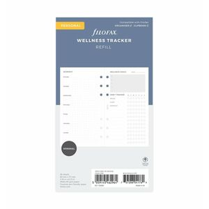 Filofax Nedatovaná náplň pro diář/Clipbook osobní - wellness plánování