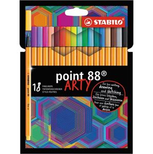 STABILO point 88 Jemný liner ARTY line - sada 18 barev