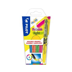 Pilot FriXion Light Gumovací zvýrazňovač - sada 6 barev