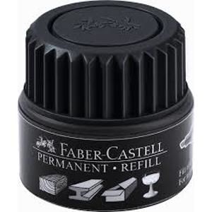 Náhradní náplň do permanentních popisovačů Faber-Castell Grip - černá