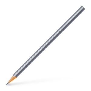 Grafitová tužka Faber-Castell Sparkle - stříbrná