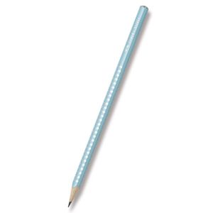 Grafitová tužka Faber-Castell Sparkle perleťová - tyrkysová