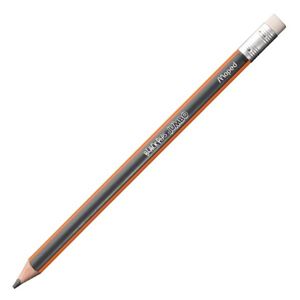 Grafitová tužka MAPED Black´Peps Jumbo HB s pryží - 1 ks