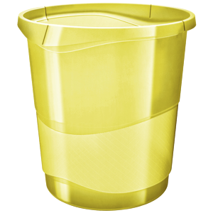 Odpadkový koš Esselte Colour'Ice 14 l. - ledově žlutá