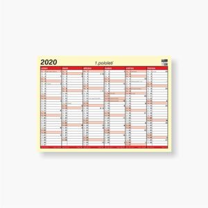 BOBO Kalendář lístkový 2020 A4