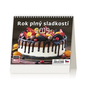 Kalendář stolní 2019 - Minimax Rok plný sladkosti