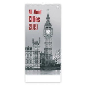 Kalendář nástěnný 2019 - All About Cities
