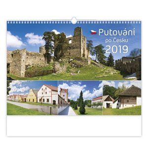 Kalendář nástěnný 2019 - Putování po Česku