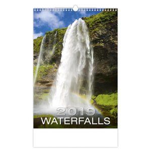 Kalendář nástěnný 2019 - Waterfalls