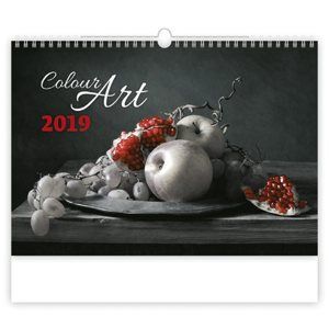 Kalendář nástěnný 2019 - Colour Art