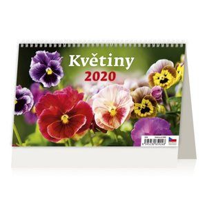 Kalendář stolní 2020 - Květiny