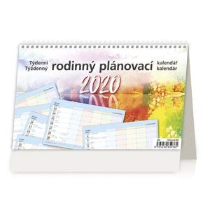 Kalendář stolní 2020 - Rodinný plánovací kalendář