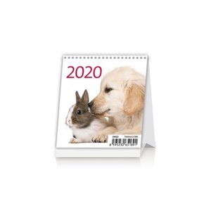 Kalendář stolní 2020 - Mini Pets