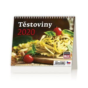 Kalendář stolní 2020 - Minimax Těstoviny
