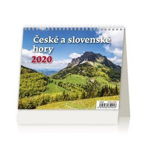 Kalendář stolní 2020 - Minimax České a slovenské hory