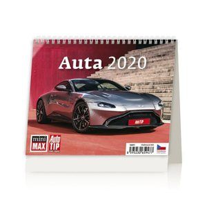 Kalendář stolní 2020 - Minimax Auta