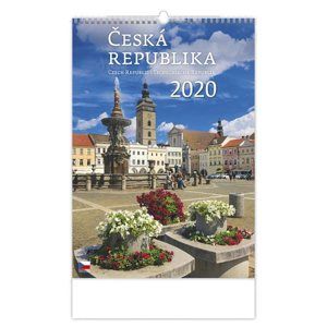 Kalendář nástěnný 2020 - Česká republika/Czech Rupublic/Tschechische Republik
