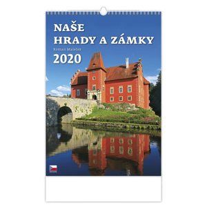 Kalendář nástěnný 2020 - Naše hrady a zámky