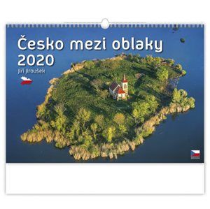 Kalendář nástěnný 2020 - Česko mezi oblaky