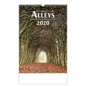Kalendář nástěnný 2020 - Alleys