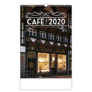 Kalendář nástěnný 2020 - Cafe