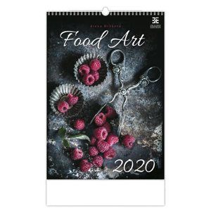 Kalendář nástěnný 2020 - Food Art