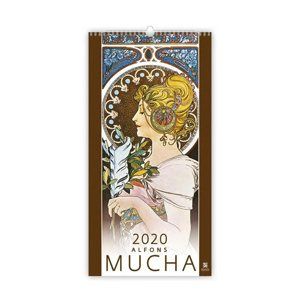 Kalendář nástěnný 2020 - Alfons Mucha