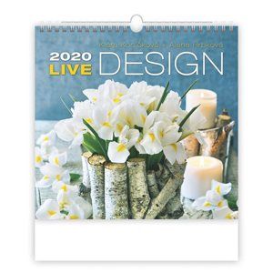 Kalendář nástěnný 2020 - Live Design