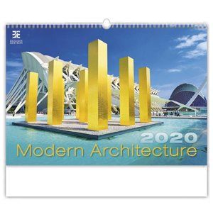 Kalendář nástěnný 2020 - Modern Architecture
