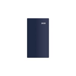 Diář 2020 kapesní - Torino čtrnáctidenní - modrá/blue