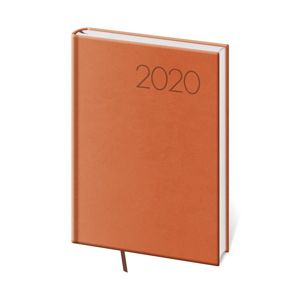 Diář 2020 týdenní A5 Print - oranžová