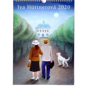 Nástěnný kalendář 2020 Iva Hüttnerová