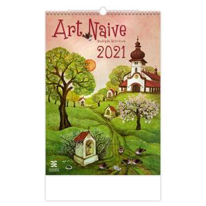 Kalendář nástěnný 2021 Exclusive Edition - Art Naive